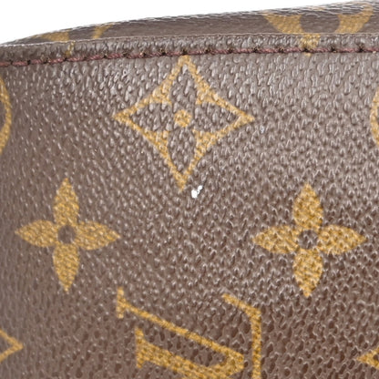 Louis Vuitton Looping Monogram Canvas, Brown, Canvas, Handbag