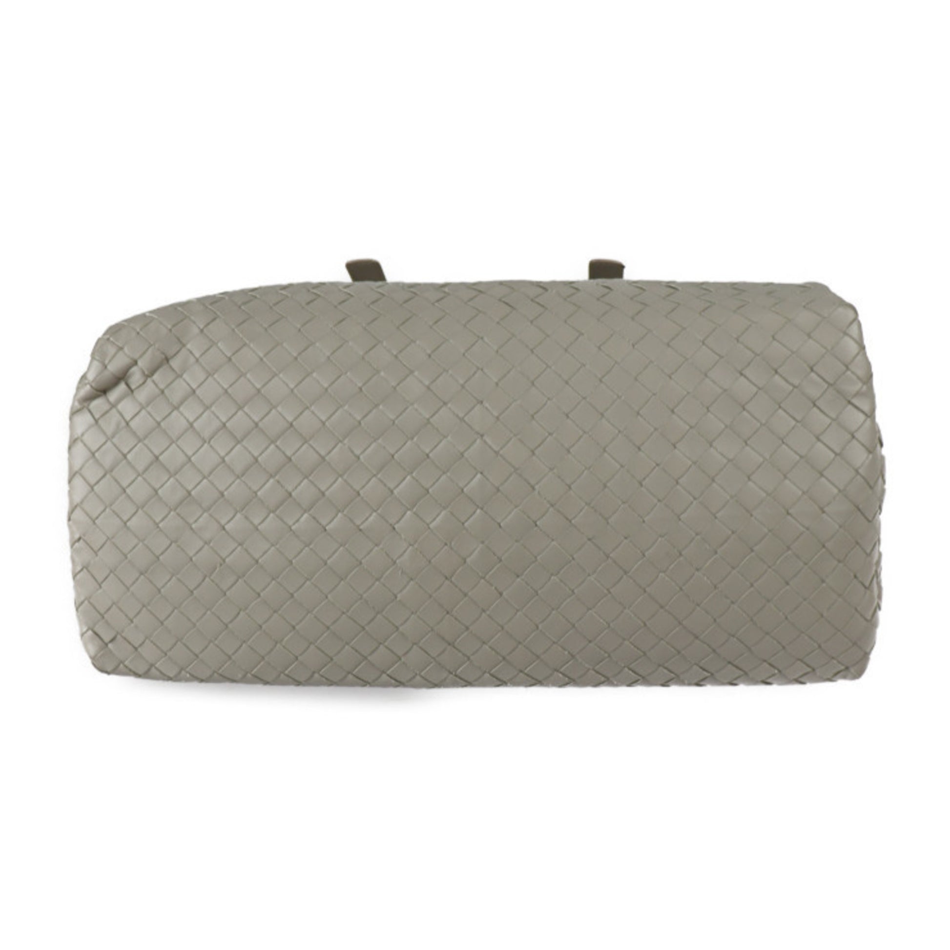 Bottega Veneta Intrecciato, Grey, Leather, travel