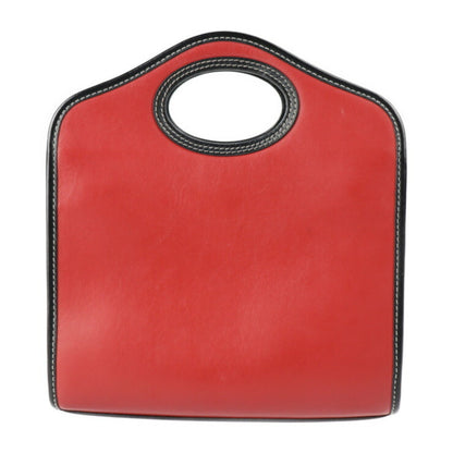 Burberry Mini Pocket Bag, Red, Leather, handbag