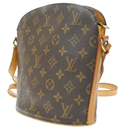 Louis Vuitton Drouot Monogram, Brown, Canvas, Shoulder Bag