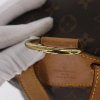 Louis Vuitton Vintage Montsouris Monogram Canvas, Brown, Canvas, Backpack
