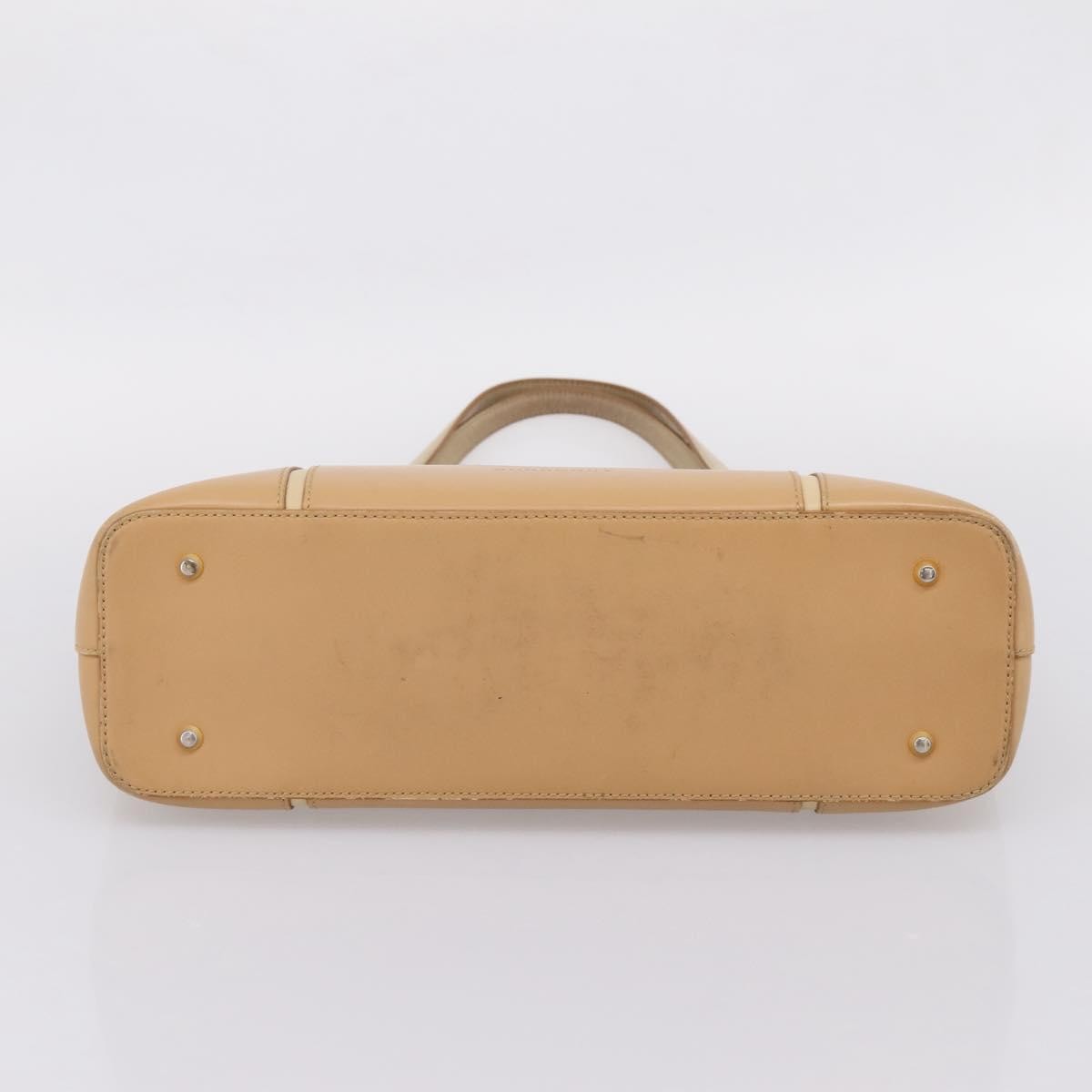 Burberry Handbag Leather, Beige, Leather, Handbag