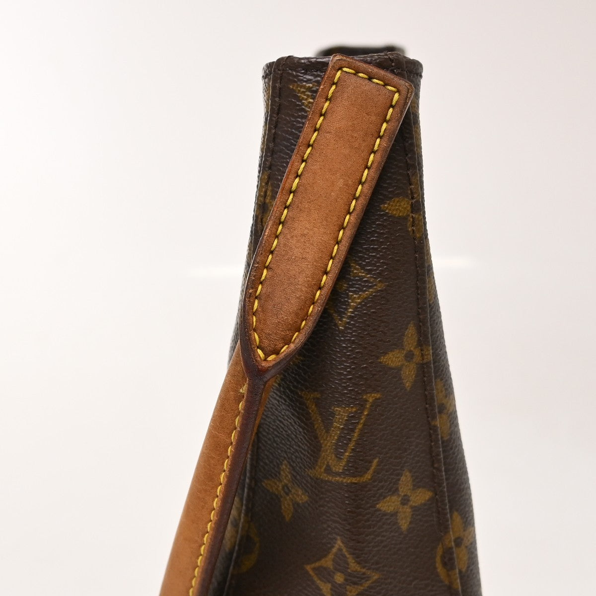 Louis Vuitton Looping Monogram Canvas, Brown, Canvas, Handbag