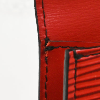 Louis Vuitton Tilsitt Bum Epi Leather, Red, Leather, Handbag