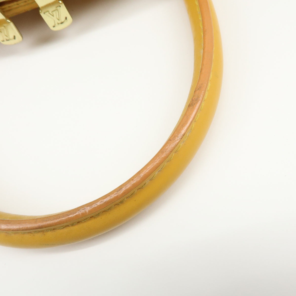 Louis Vuitton Jasmin Epi Leather, Yellow, Leather, Handbag