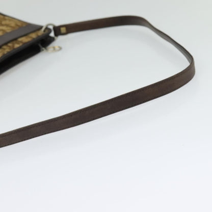 Christian Dior Vintage Trotter Canvas, Brown, Canvas, Shoulder Bag