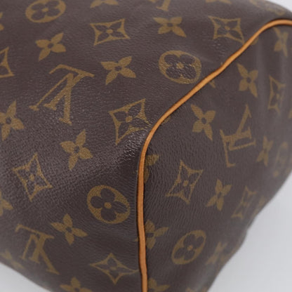 Louis Vuitton Speedy Monogram Canvas, Brown, Canvas, Handbag