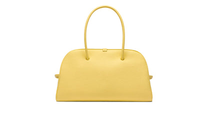 Jacquemus TURISMO Canvas, YELLOW, LEATHER, Handbag