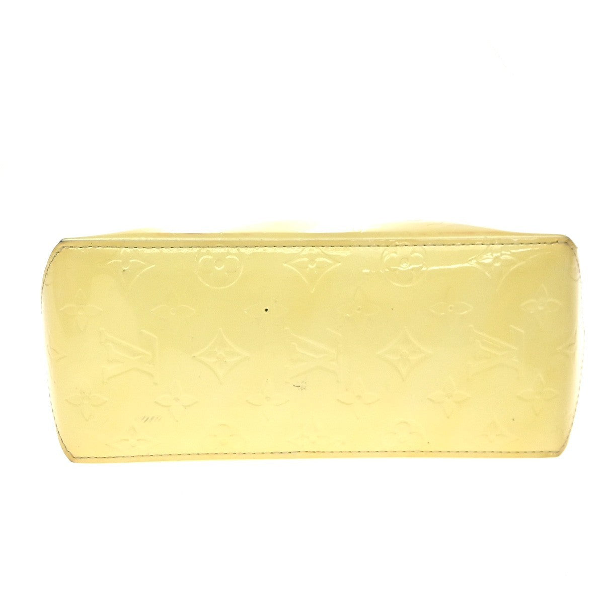 Louis Vuitton Robert Wilson Reade Vernis, Yellow, Patent Leather, Tote Bag