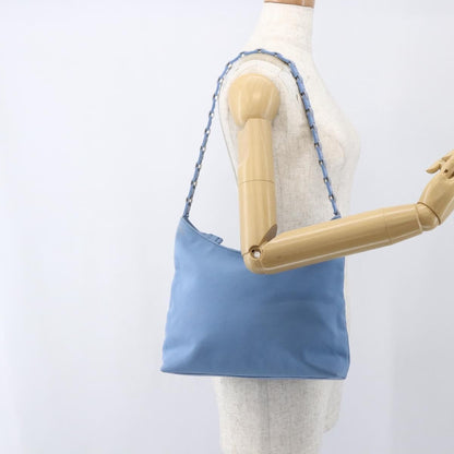 Salvatore Ferragamo Shoulder Nylon, Blue, Nylon, Shoulder Bag