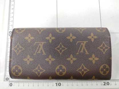 Louis Vuitton Sarah Monogram Canvas, Brown, Canvas, Wallet
