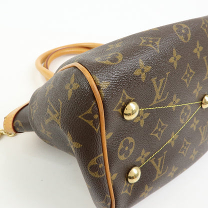 Louis Vuitton Tivoli Monogram Canvas, Brown, Canvas, Handbag