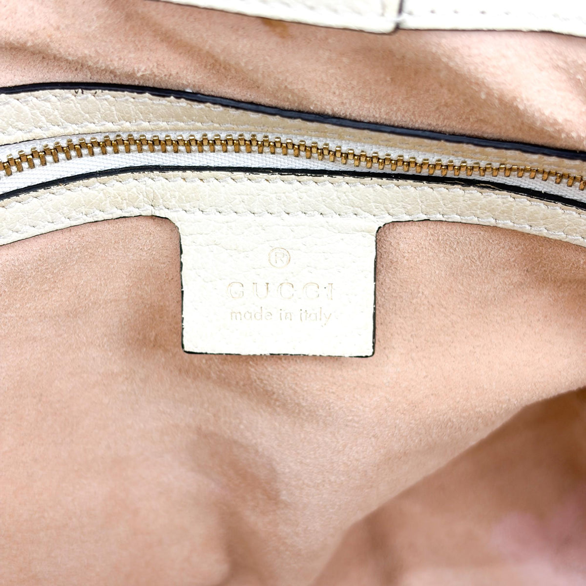 Gucci Ophidia Shopping GG Coated Canvas, Beige, Canvas, Tote Bag