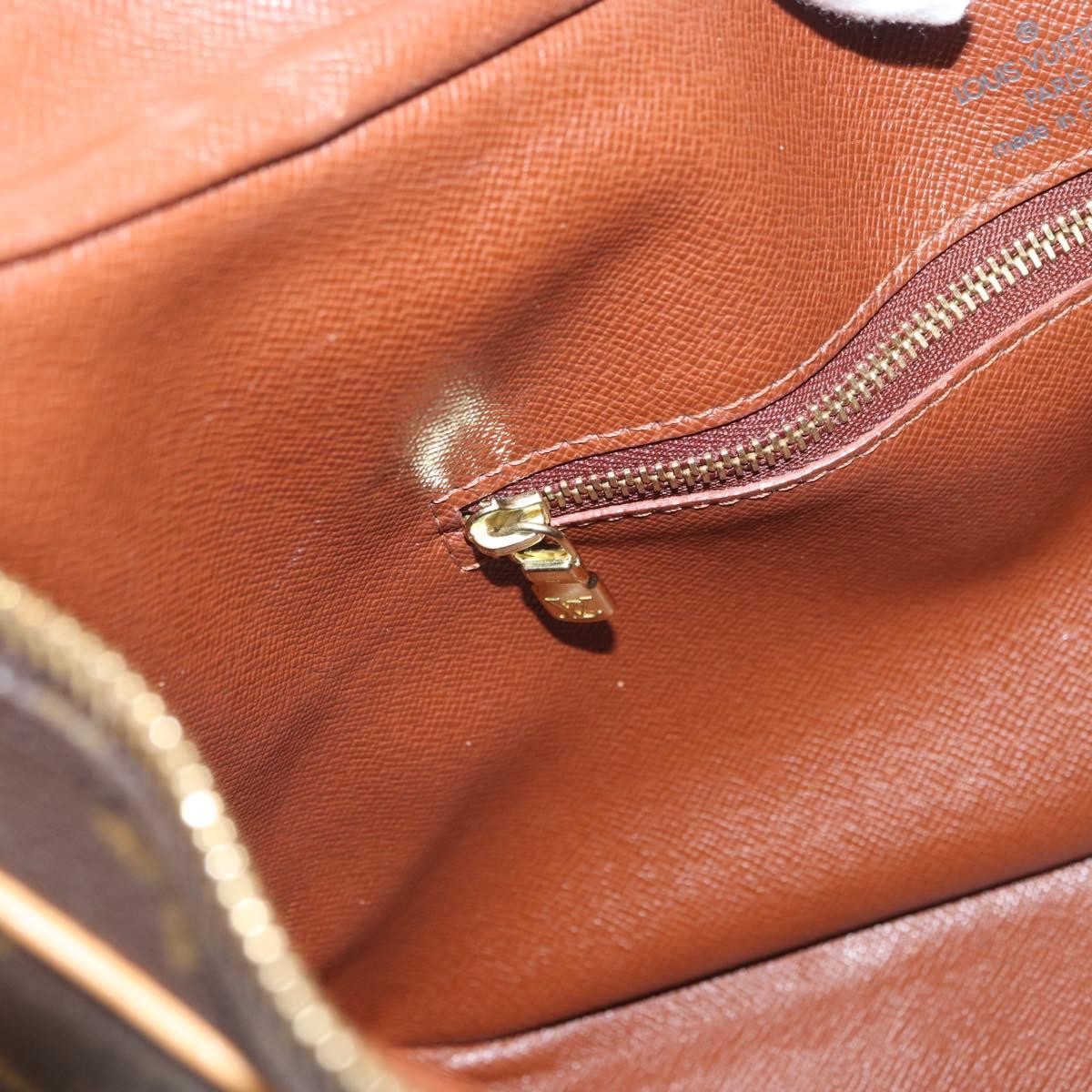 Louis Vuitton Boulogne Monogram Canvas, Brown, Canvas, Handbag