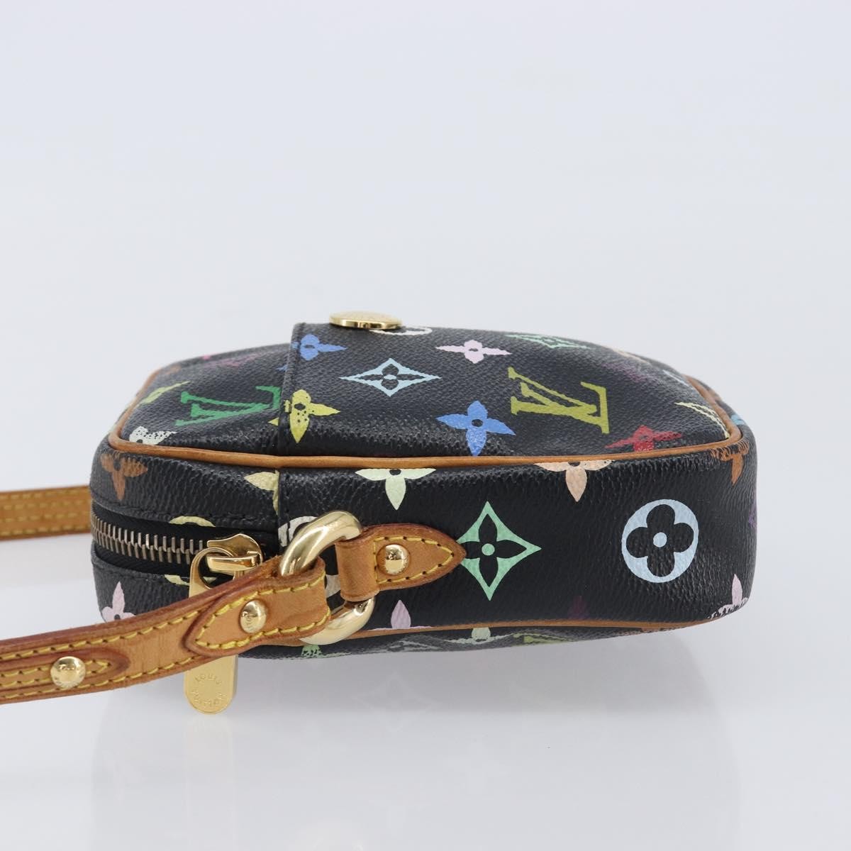Louis Vuitton Rift Monogram Multicolor, Black, Canvas, Shoulder Bag