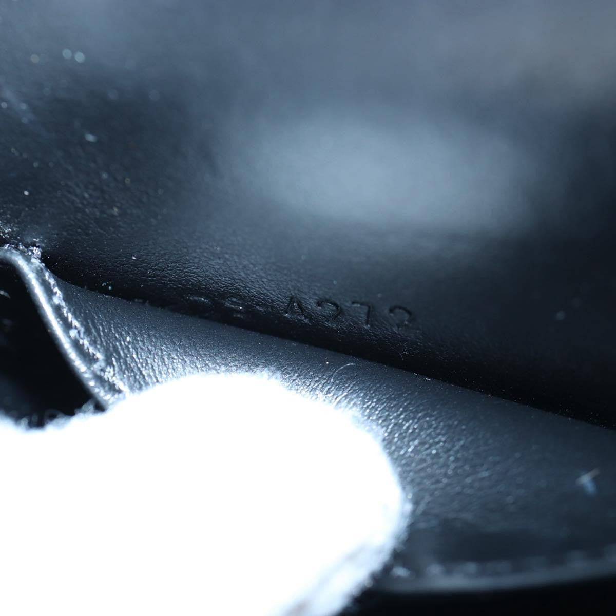 Celine Triomphe Smooth Calfskin, Black, Leather, Shoulder Bag