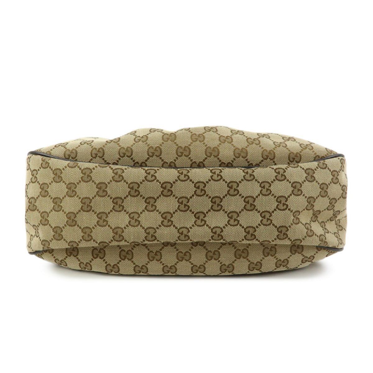Gucci Sukey Hobo GG Canvas with Leather, Beige, Canvas, Shoulder Bag