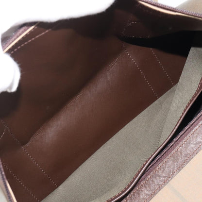 Burberry Nova check boston Canvas, Beige, Canvas, Handbag