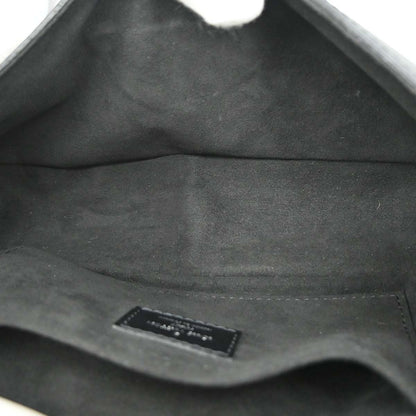 Louis Vuitton Montaigne Epi, Black, Leather, Handbag