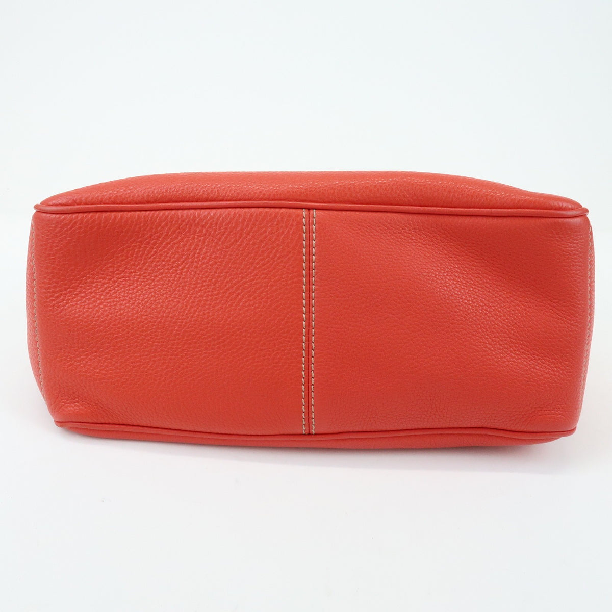Celine Boogie Calfskin, Red, Leather, Handbag