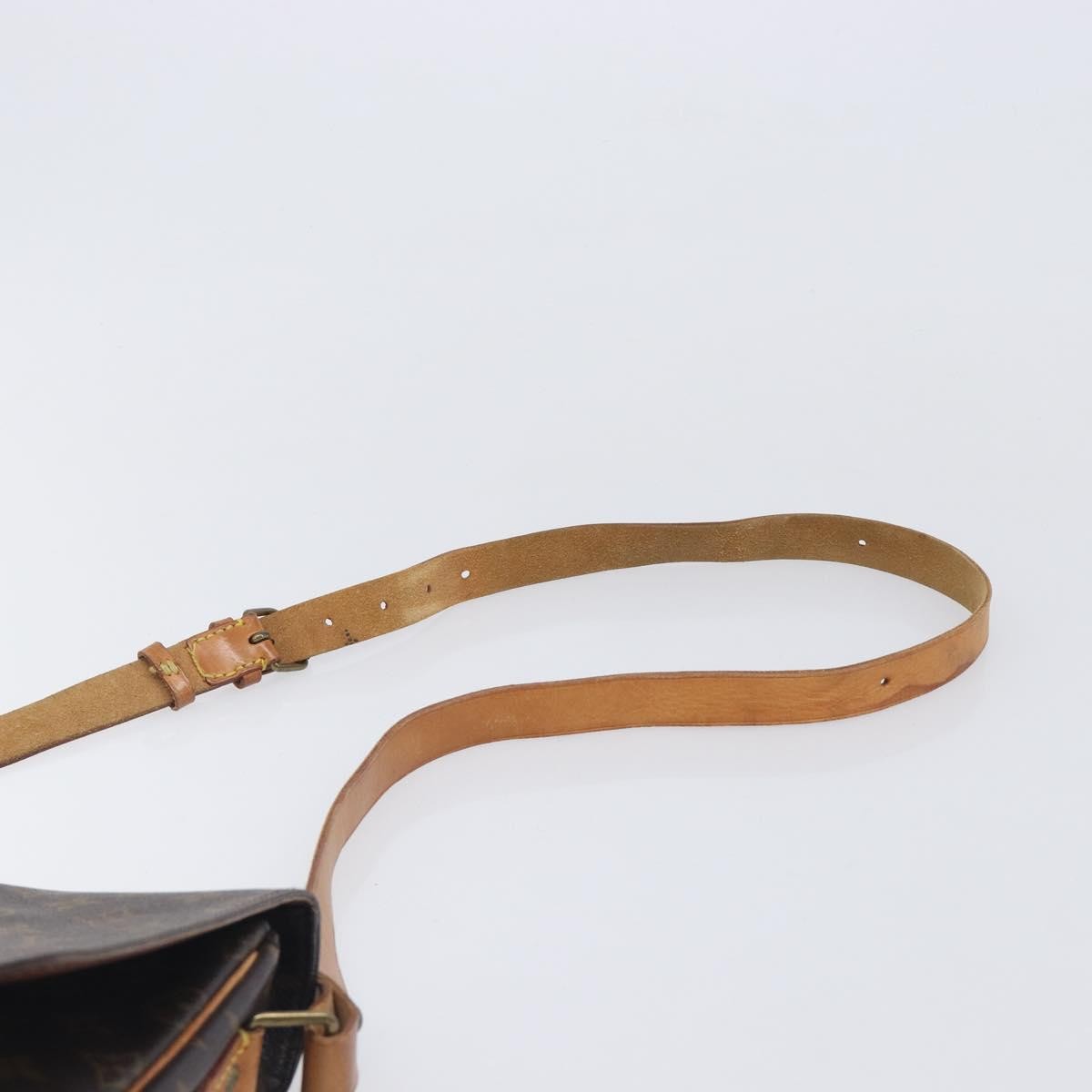 Louis Vuitton Cartouchiere Monogram Canvas, Brown, Canvas, Handbag