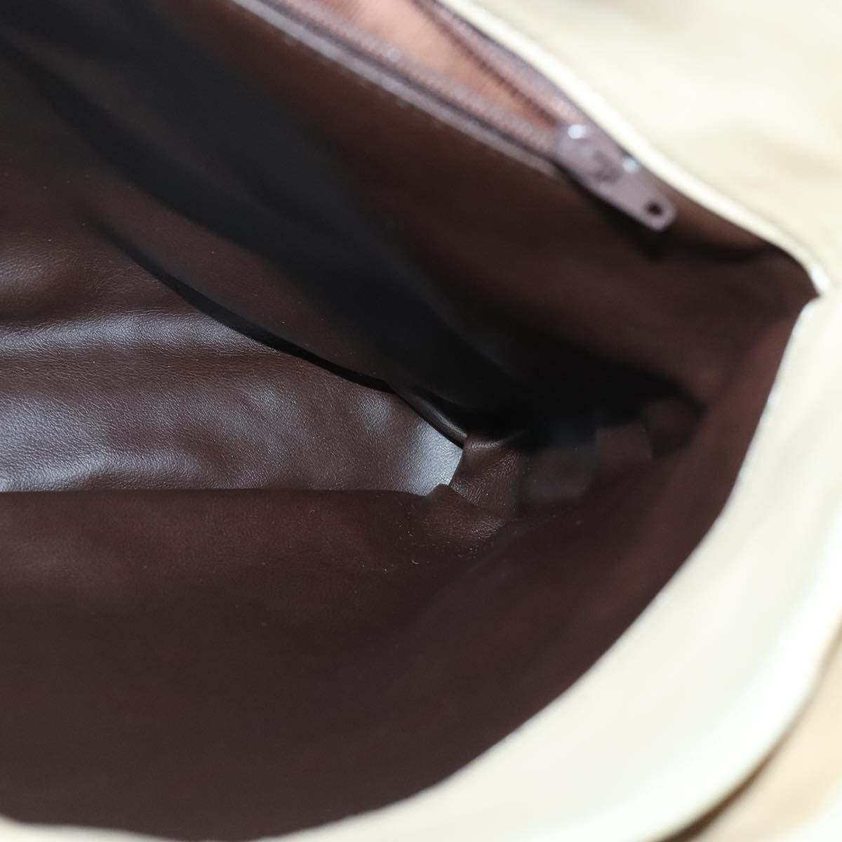 Bally Vintage Quilted Leather, Beige, Leather, Shoulder Bag
