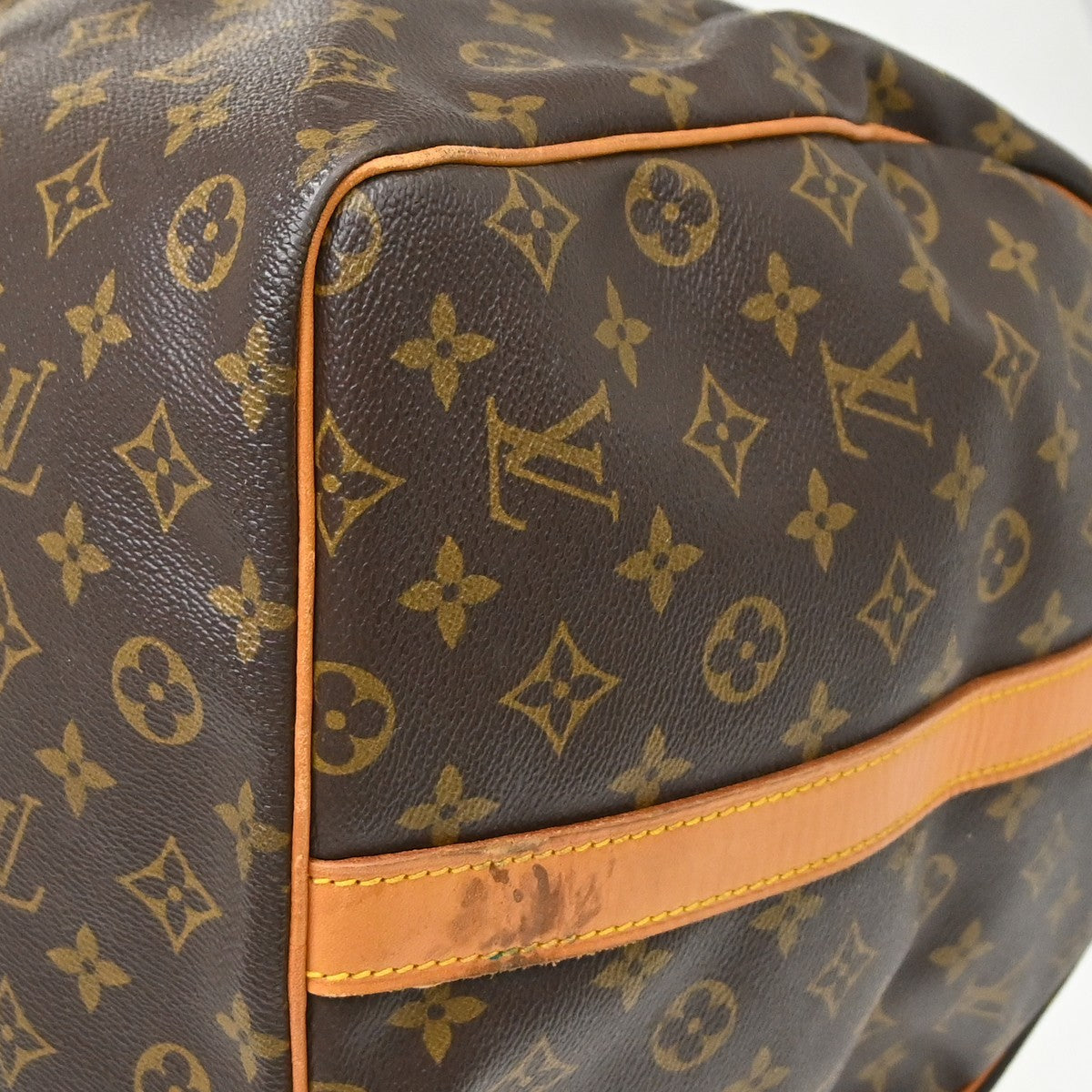Louis Vuitton Keepall Bandouliere Monogram Canvas, Brown, Canvas, Travel Bag