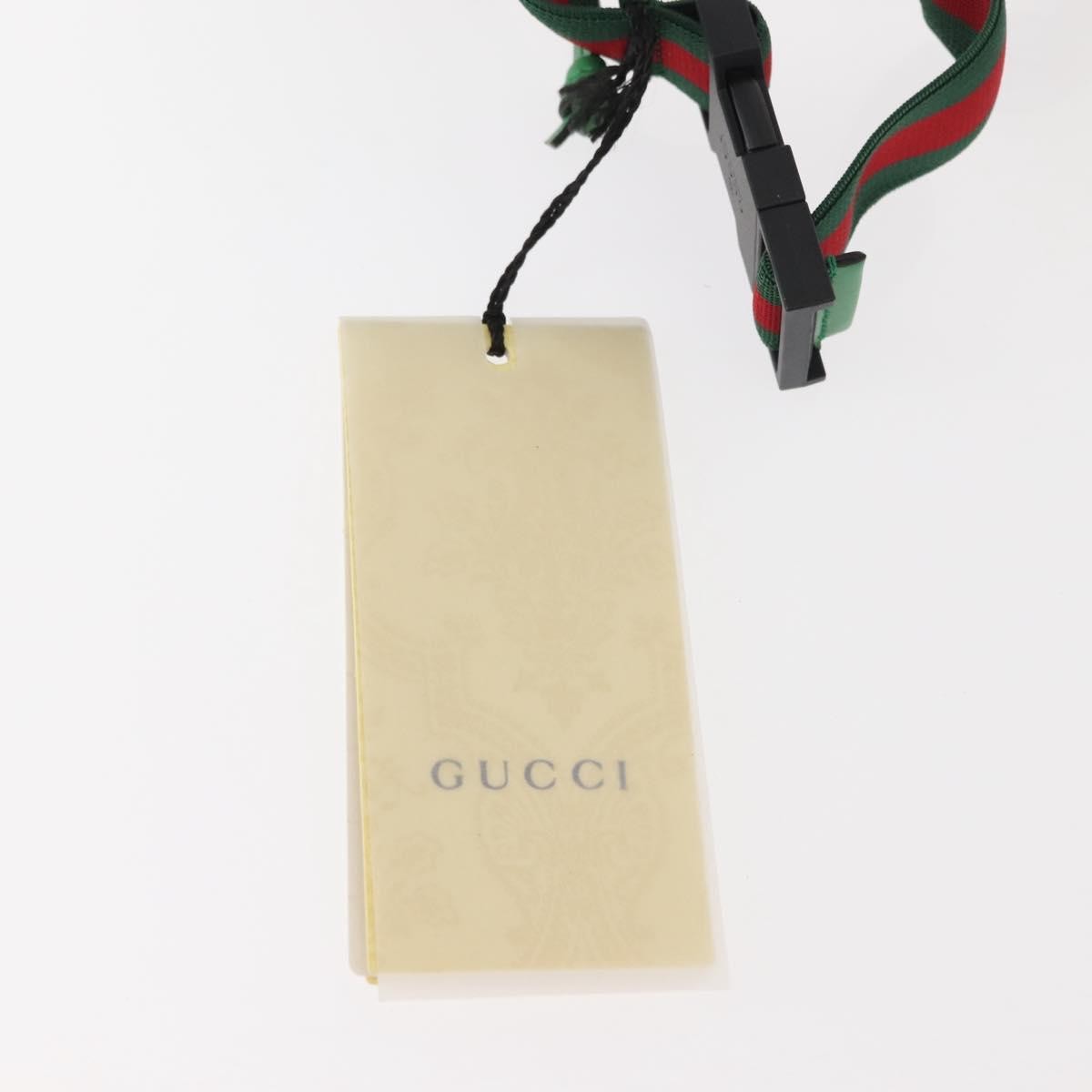 Gucci Children's Belt GG Coated Canvas, Green, Canvas, Handbag