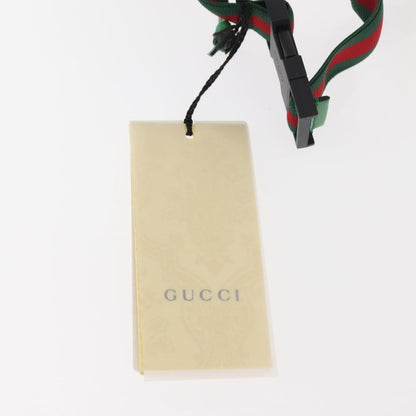 Gucci Children's Belt GG Coated Canvas, Green, Canvas, Handbag