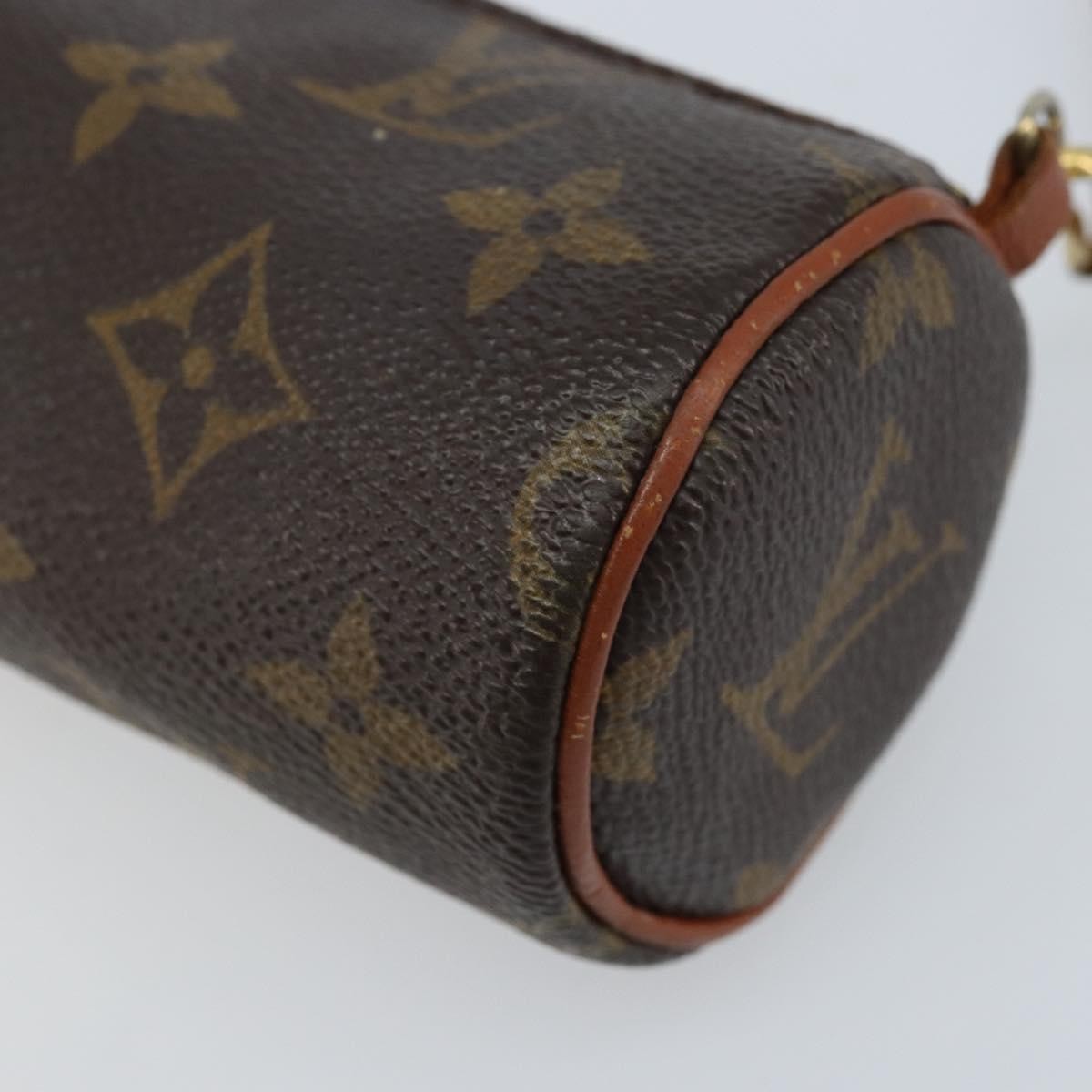 Louis Vuitton Papillon Pochette Monogram Canvas, Brown, Canvas, Clutch
