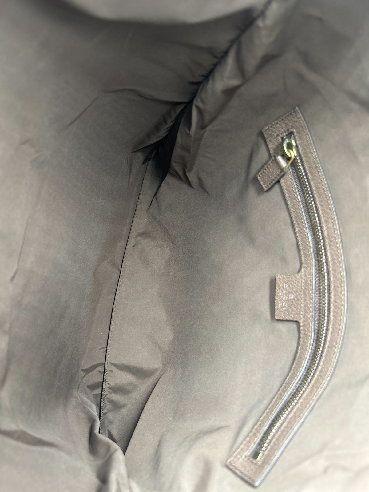 Gucci Neo Vintage Drawstring GG Coated Canvas, Beige, Canvas, Backpack