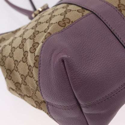 Gucci Miss GG GG Canvas with Leather, Beige, Canvas, Tote Bag