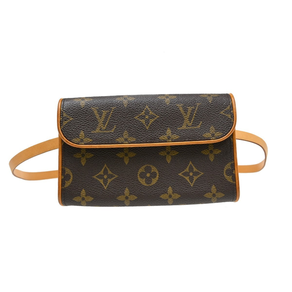 Louis Vuitton Florentine Waist Monogram Canvas, Brown, Canvas, Clutch