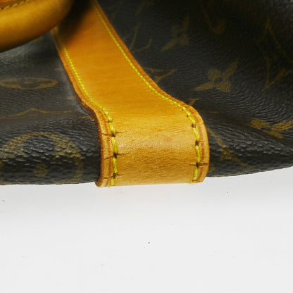 Louis Vuitton Keepall Monogram, Brown, Canvas, Travel Bag