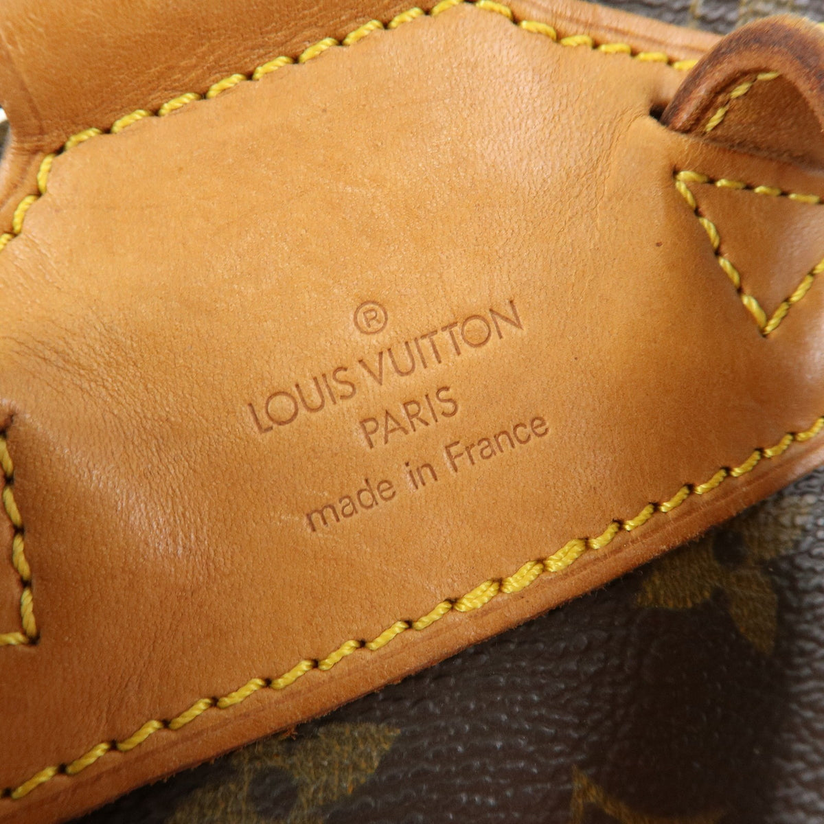 Louis Vuitton Vintage Montsouris Monogram Canvas, Brown, Canvas, Backpack