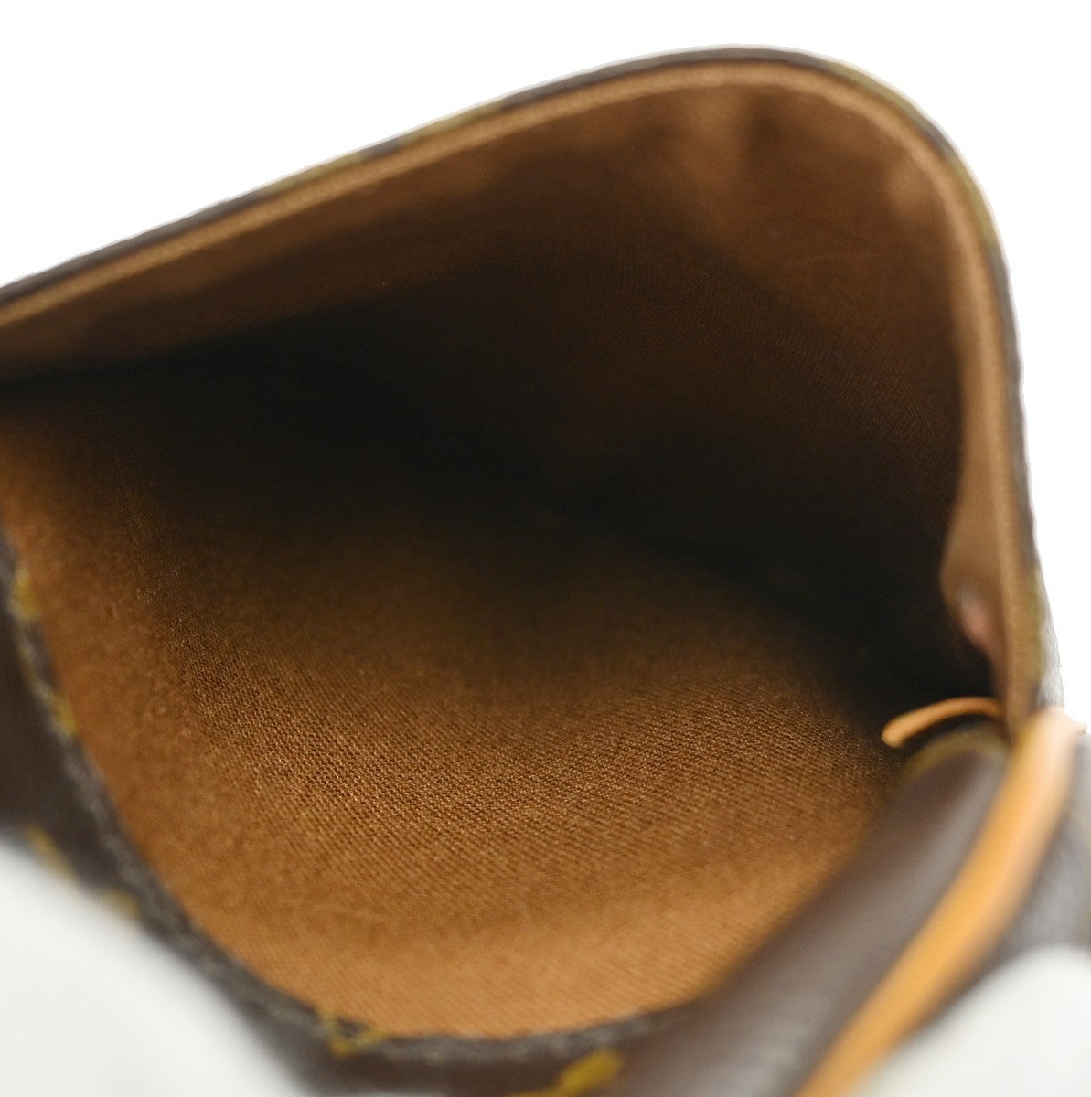 Louis Vuitton Pochette Gange Monogram Canvas, Brown, Canvas, Clutch