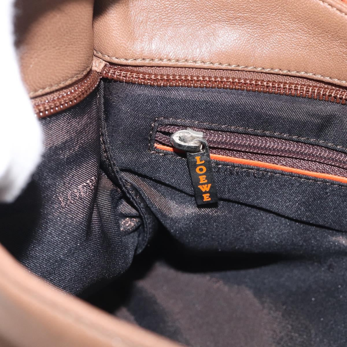 Loewe Shoulder bag Leather, Brown, Leather, Shoulder Bag