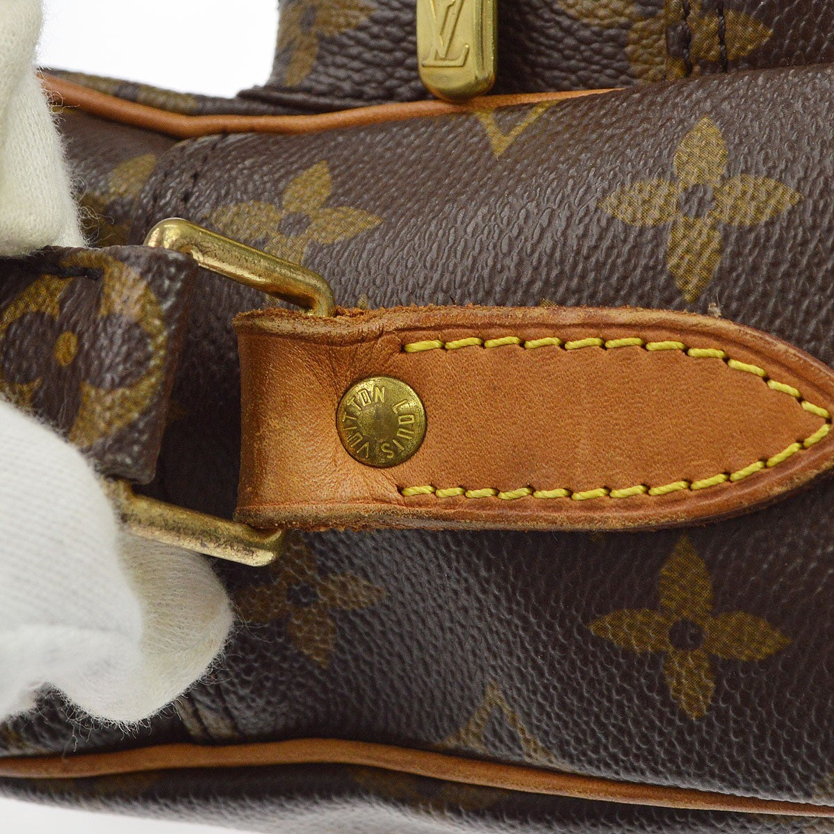 Louis Vuitton Nil Shoulder Bag Monogram Canvas, Brown, Canvas, Shoulder Bag