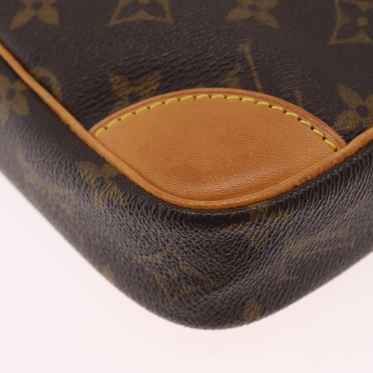 Louis Vuitton Danube Monogram Canvas, Brown, Canvas, Handbag