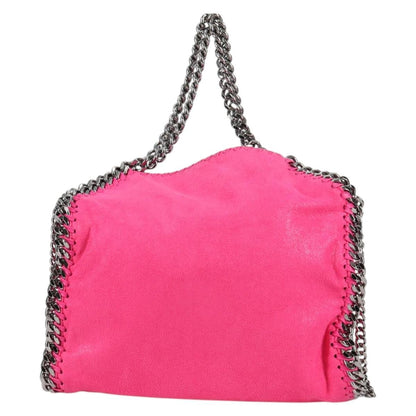 Stella McCartney Falabella Fold Over Suede, Pink, Suede, Shoulder Bag