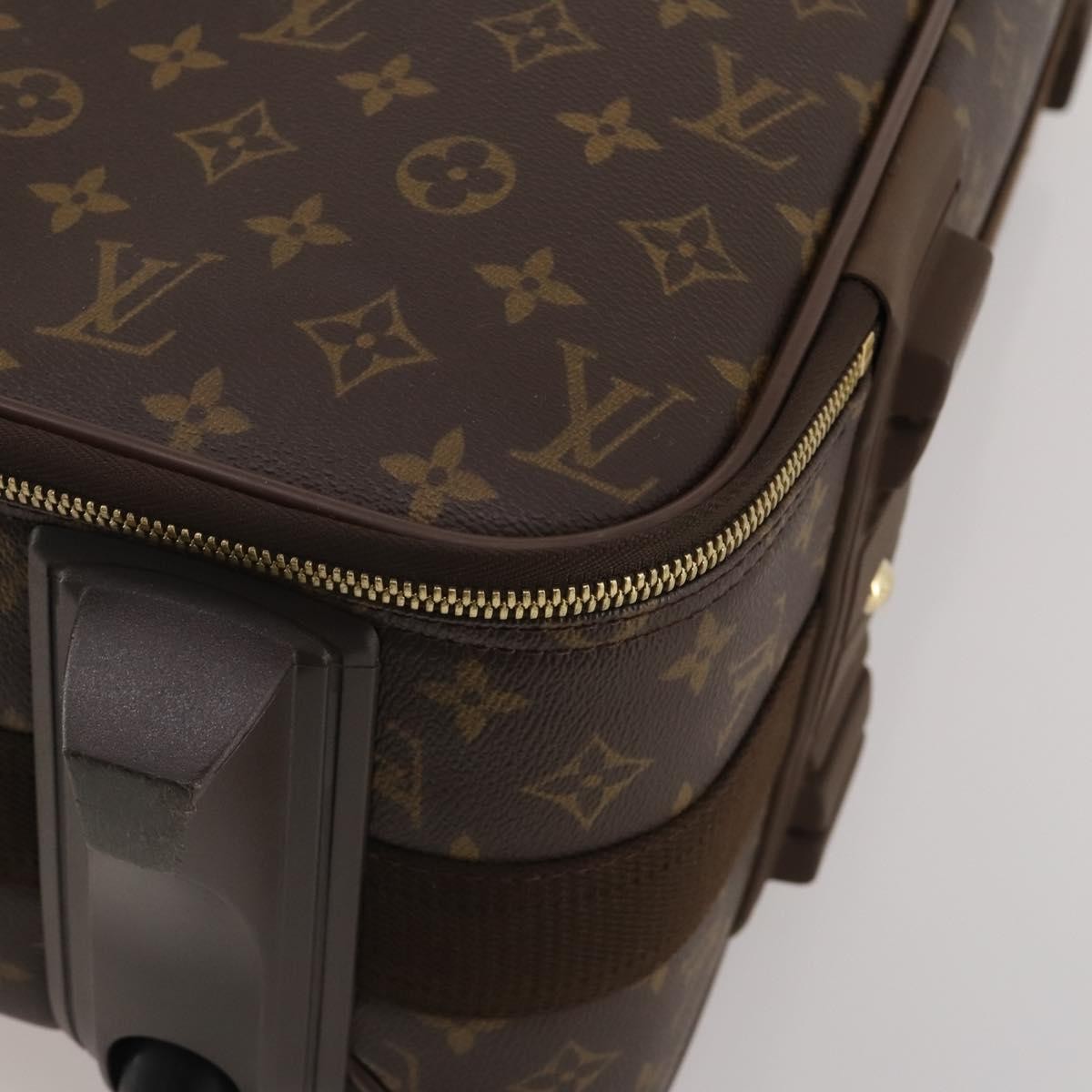 Louis Vuitton Pegase Luggage Monogram Canvas, Brown, Canvas, Travel Bag