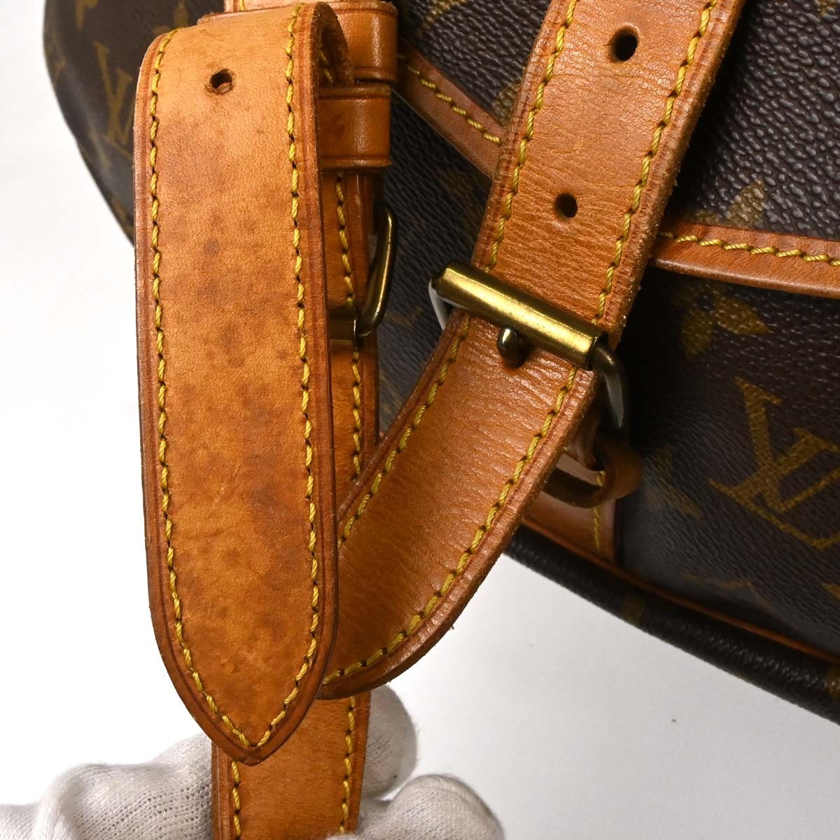 Louis Vuitton Saumur Monogram Canvas, Brown, Canvas, Shoulder Bag