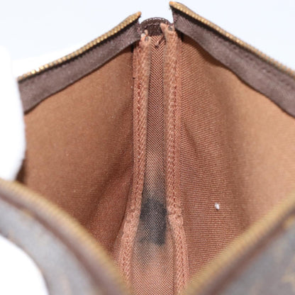 Louis Vuitton Pochette Accessoires Monogram Canvas, BROWN, CANVAS, Clutche & pouche