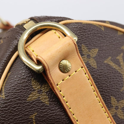 Louis Vuitton Keepall Bandouliere Monogram Canvas, Brown, Canvas, Travel Bag