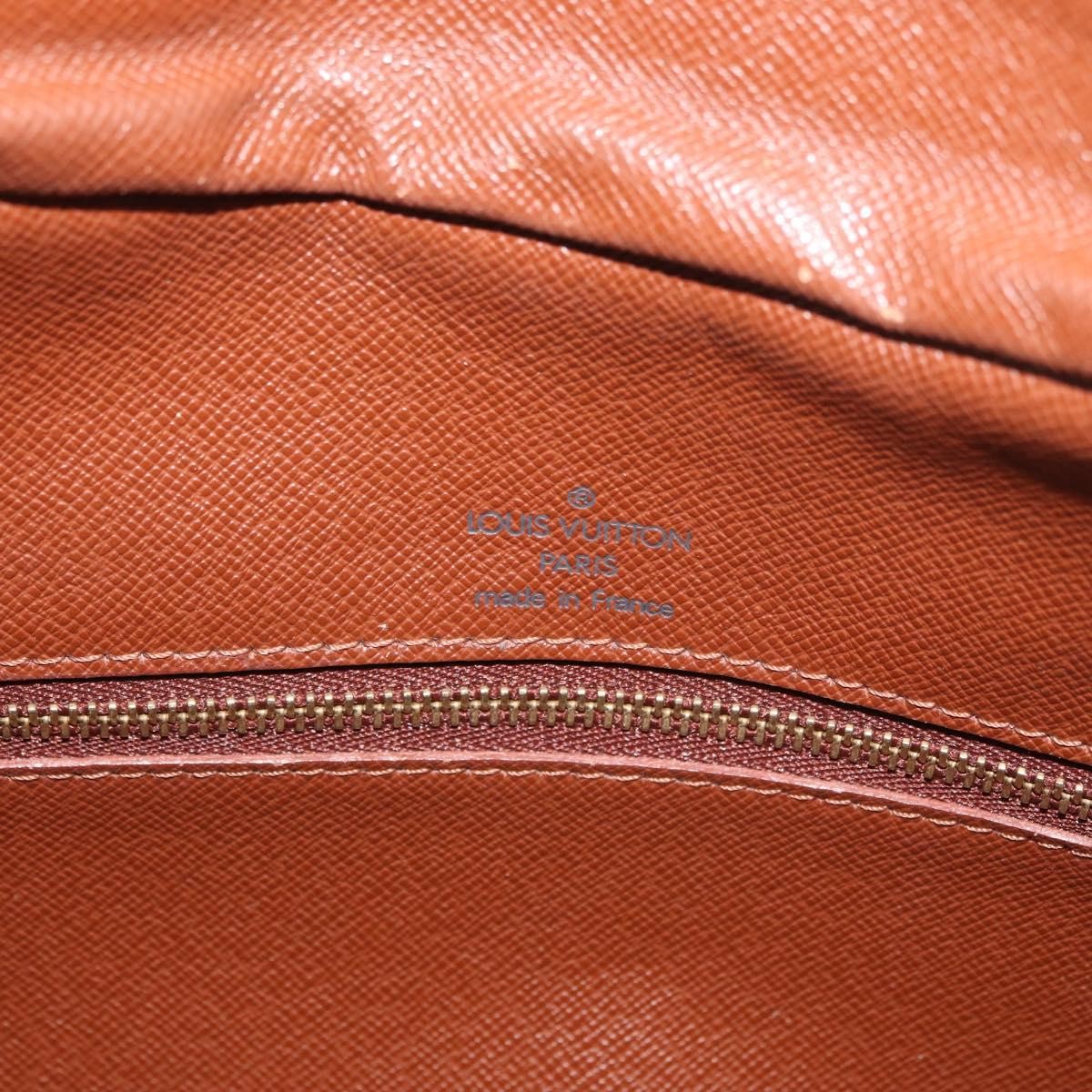 Louis Vuitton Boulogne Monogram Canvas, Brown, Canvas, Handbag