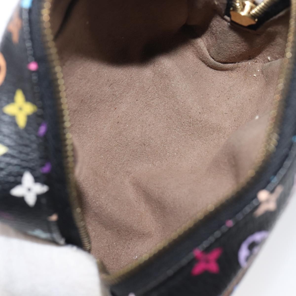 Louis Vuitton Wapity Trousse Monogram Multicolor, Black, Canvas, Clutch