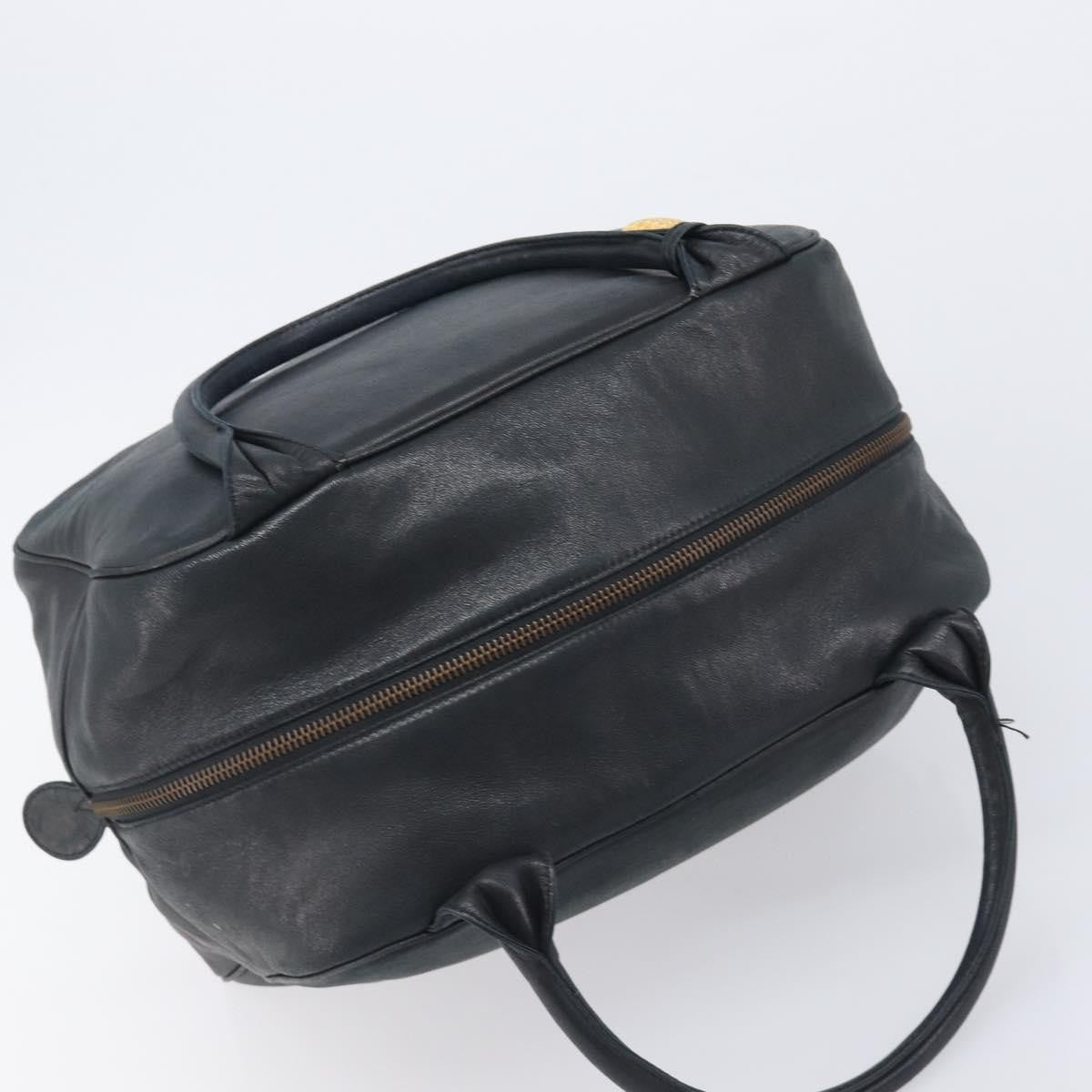 Christian Dior Handbag Leather, Navy, Leather, Handbag