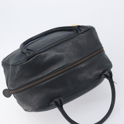 Christian Dior Handbag Leather, Navy, Leather, Handbag