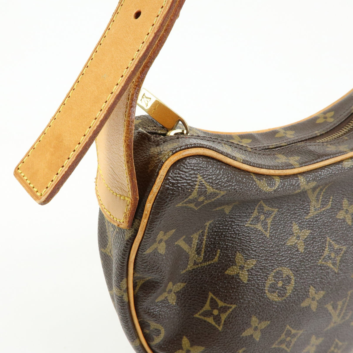 Louis Vuitton Croissant Monogram Canvas, Brown, Canvas, Handbag