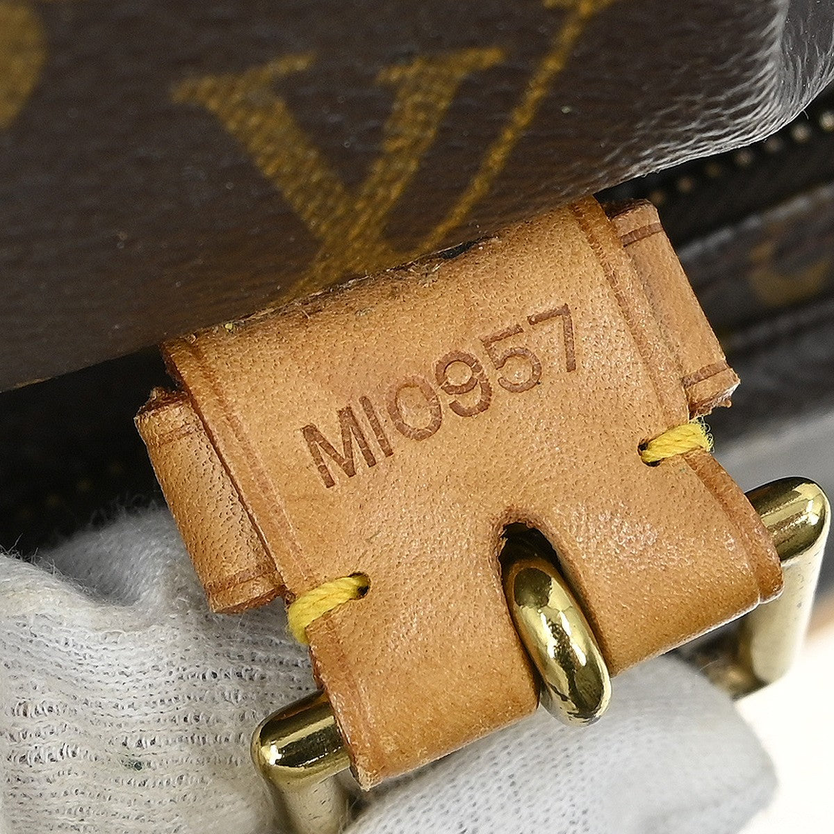 Louis Vuitton Vintage Montsouris Monogram Canvas, Brown, Canvas, Backpack